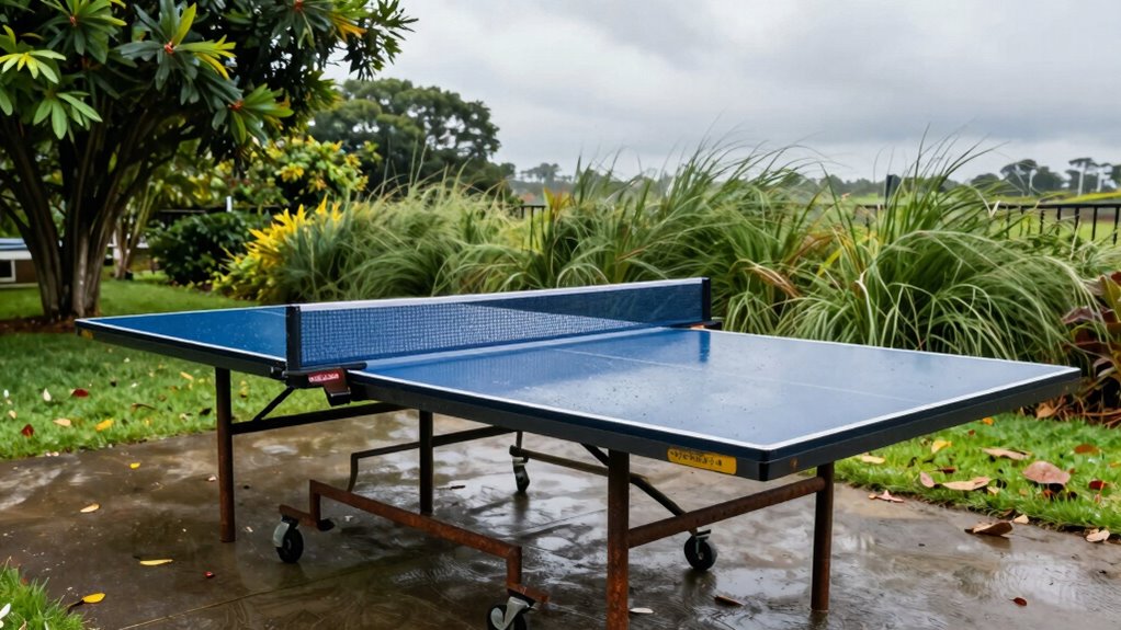 weatherproof outdoor ping pong