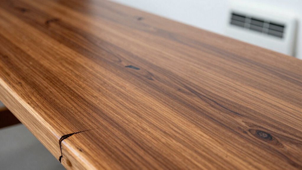 wood warping from moisture