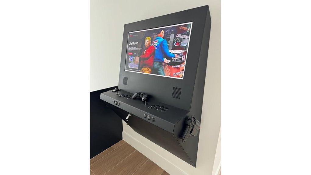 arcade cabinet with gaming pc