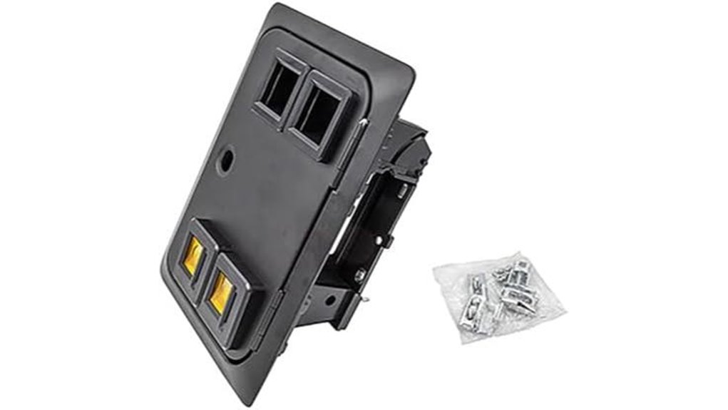 arcade coin door system