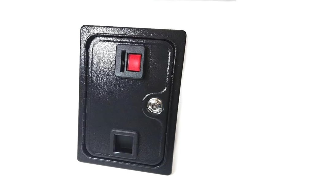 arcade coin operated mechanical door