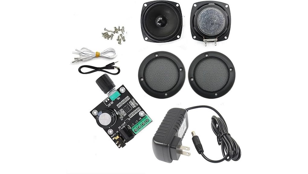 arcade console with speakers