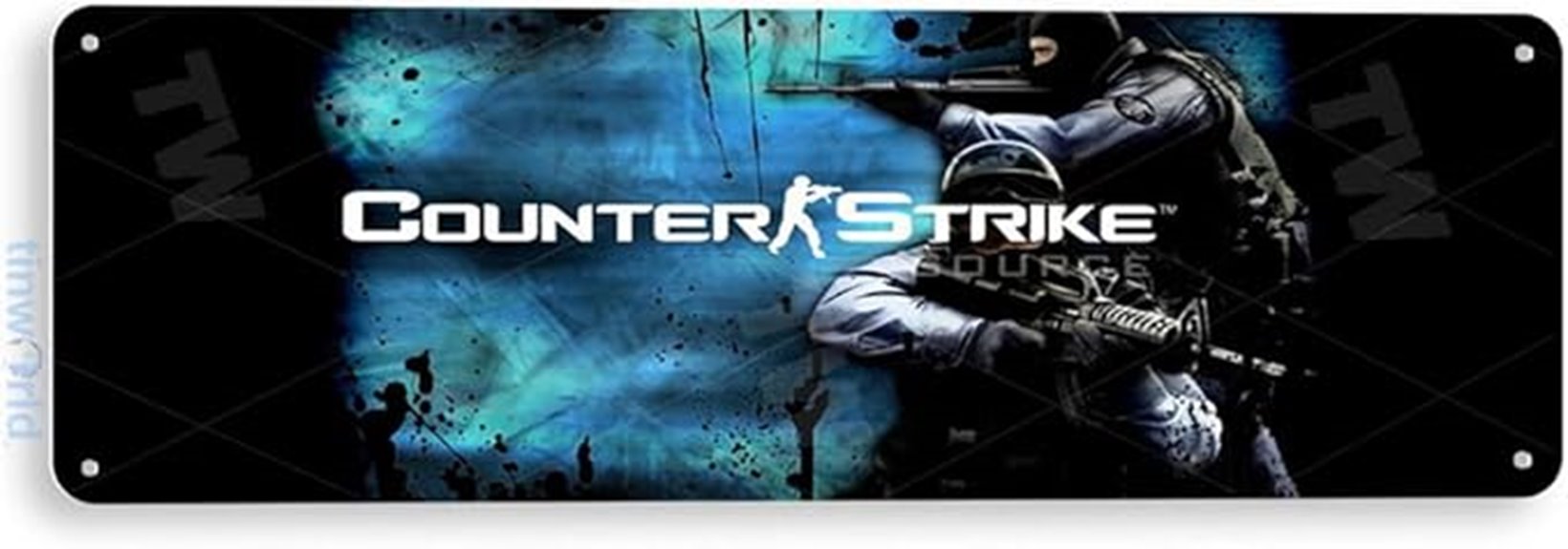 arcade counter strike sign