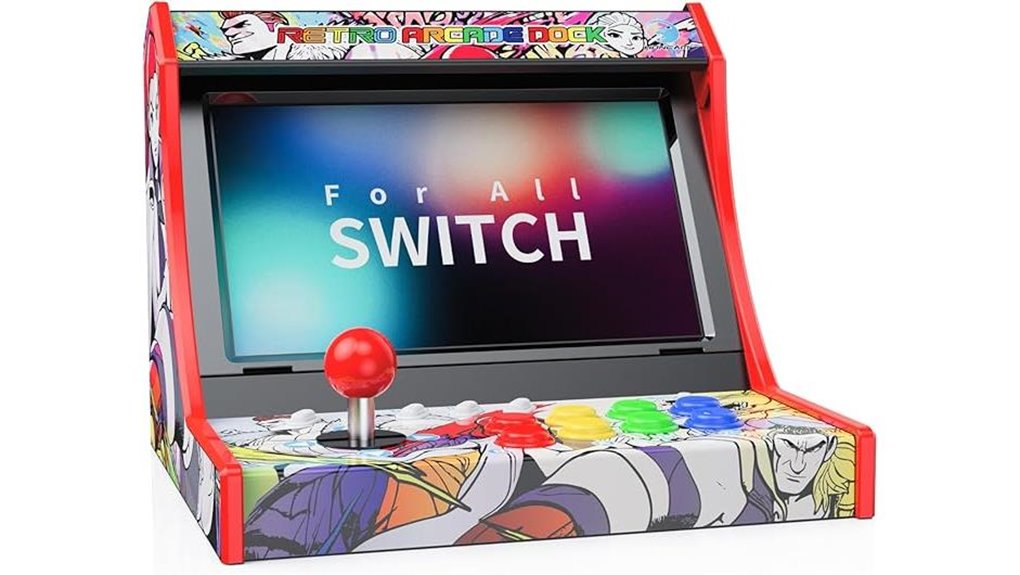 arcade machine with games