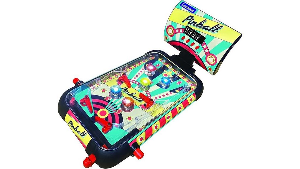 electronic pinball game