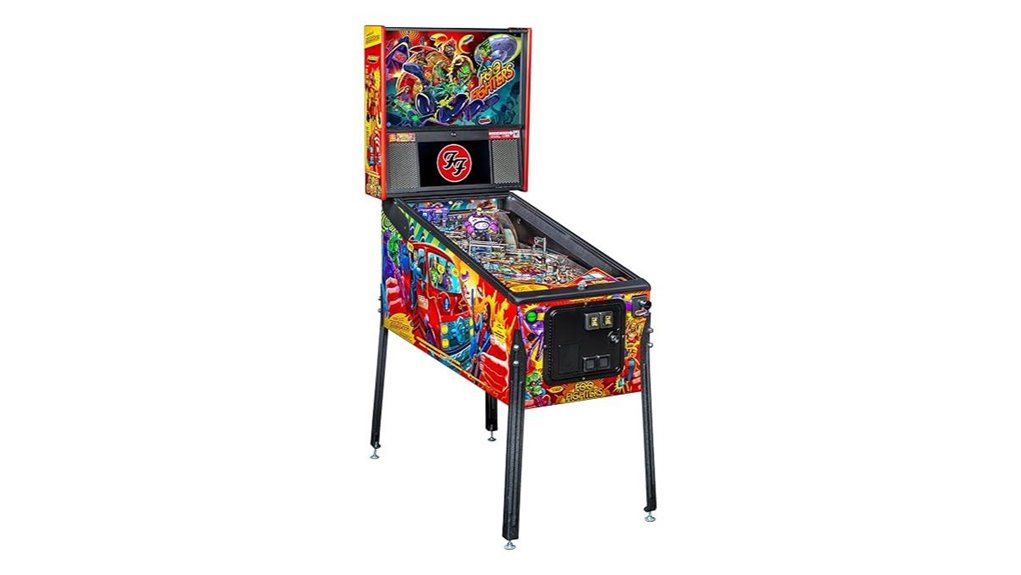 foo fighters pinball game