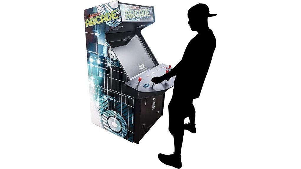 four player arcade cabinet