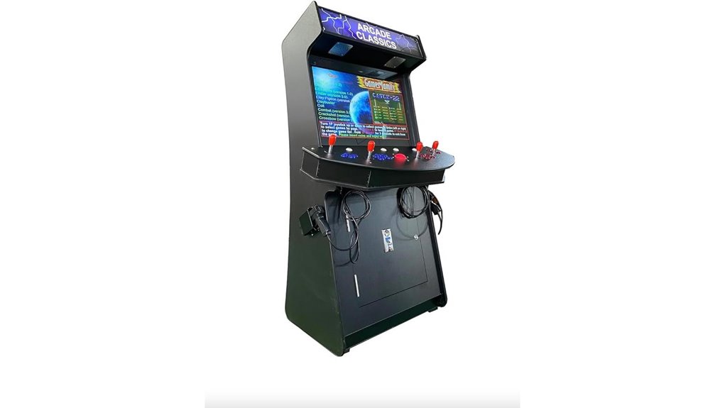 four player arcade with guns