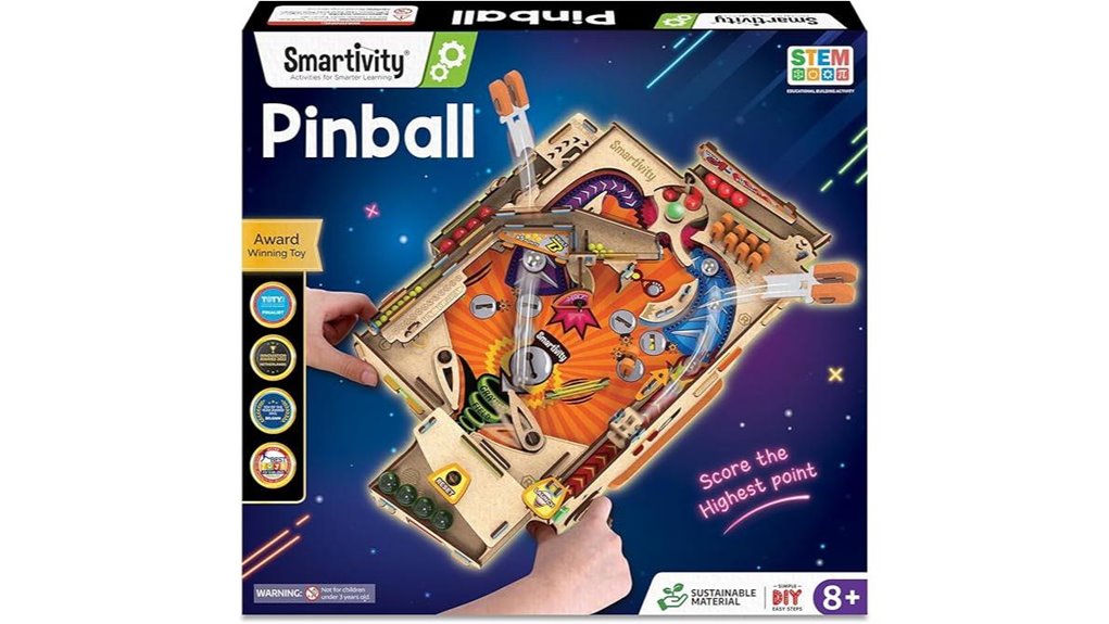kids diy pinball kit