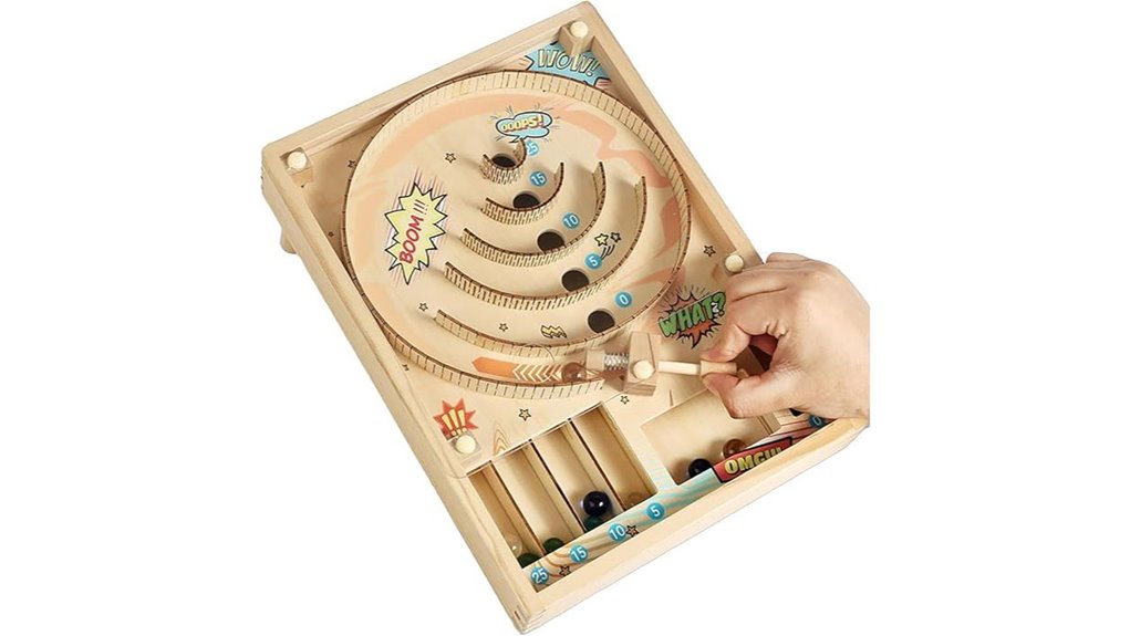 kids indoor pinball set