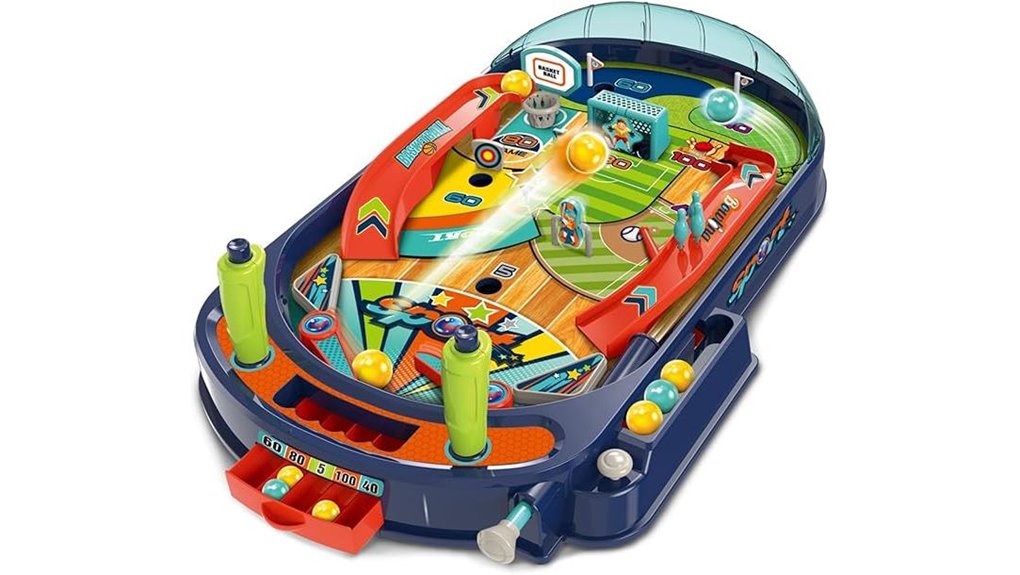 kids obstacle pinball game