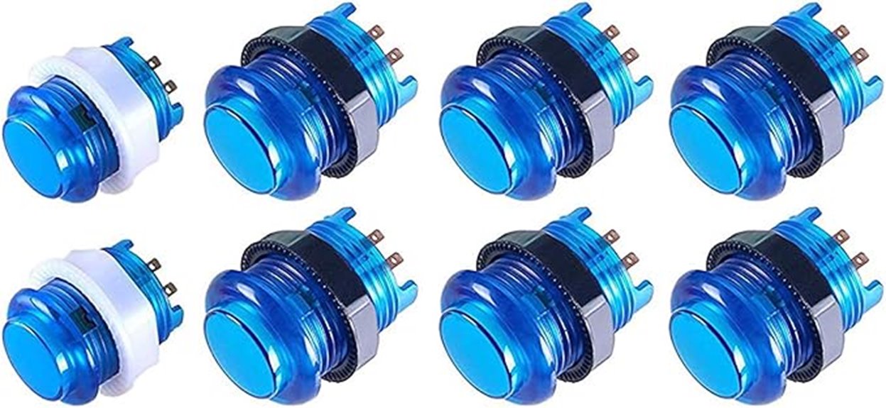 led arcade game buttons