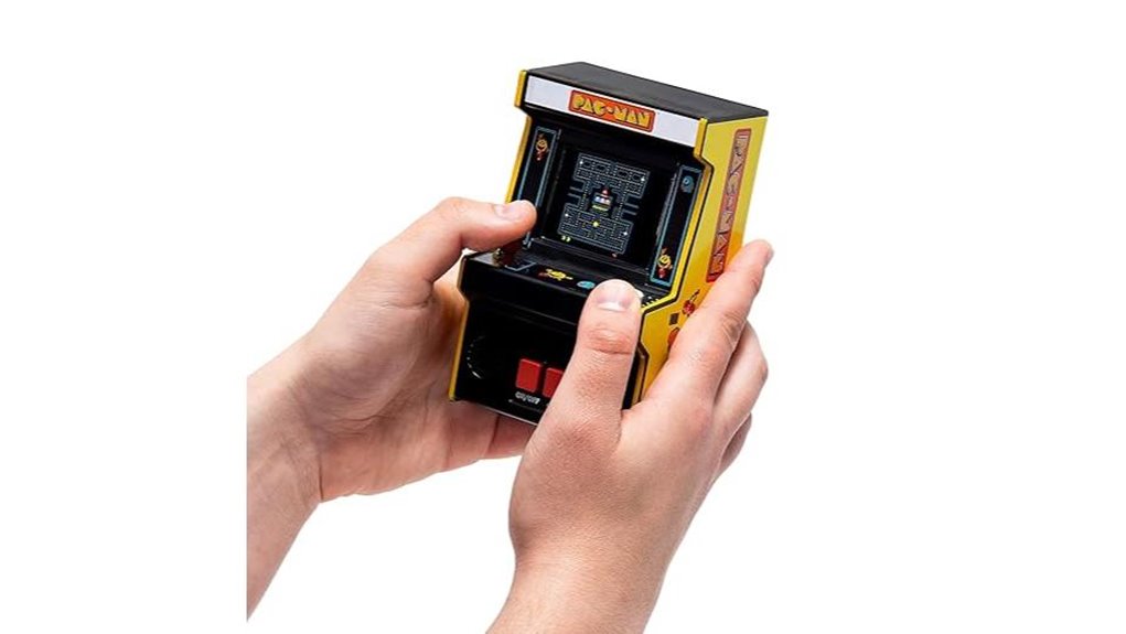 mini arcade pac man console