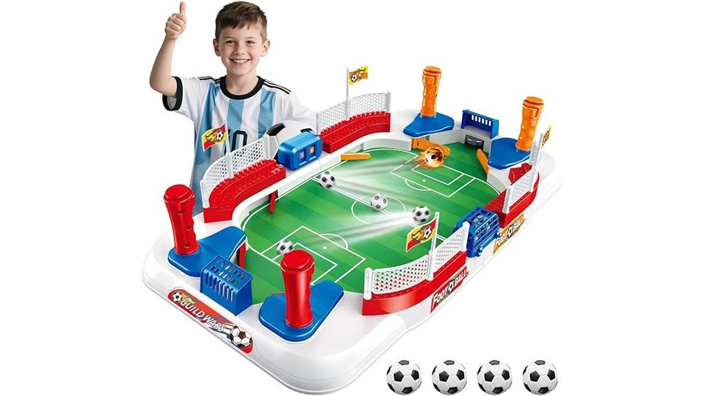 mini soccer table