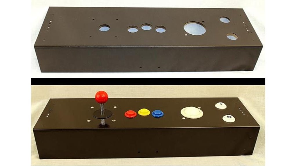 multicade control panel with trackball