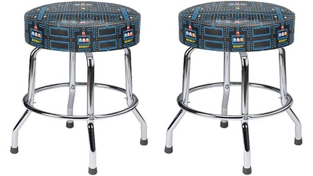 pac man arcade bar stools