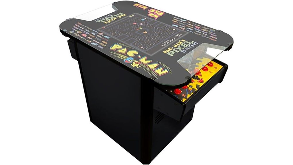 pac man cocktail arcade table