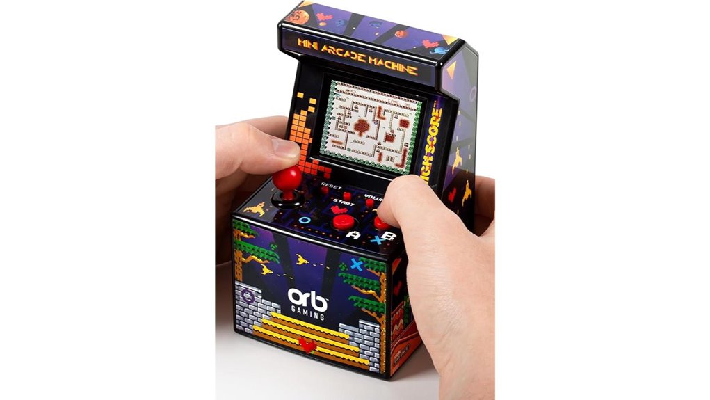 portable arcade with 300 games