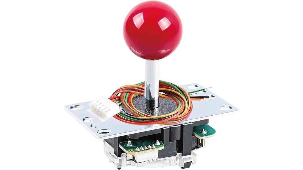 red ball top joystick