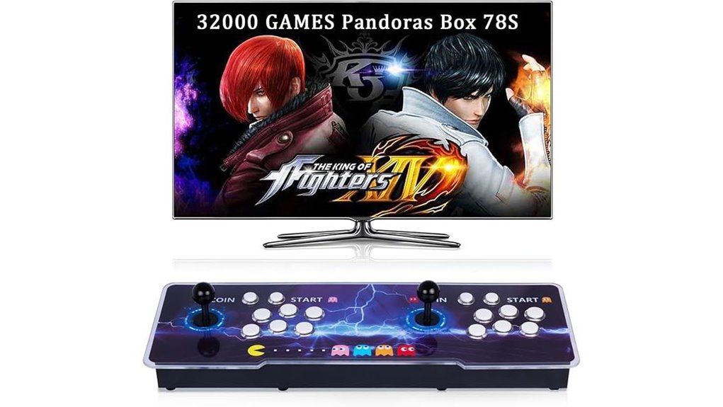 retro arcade game console