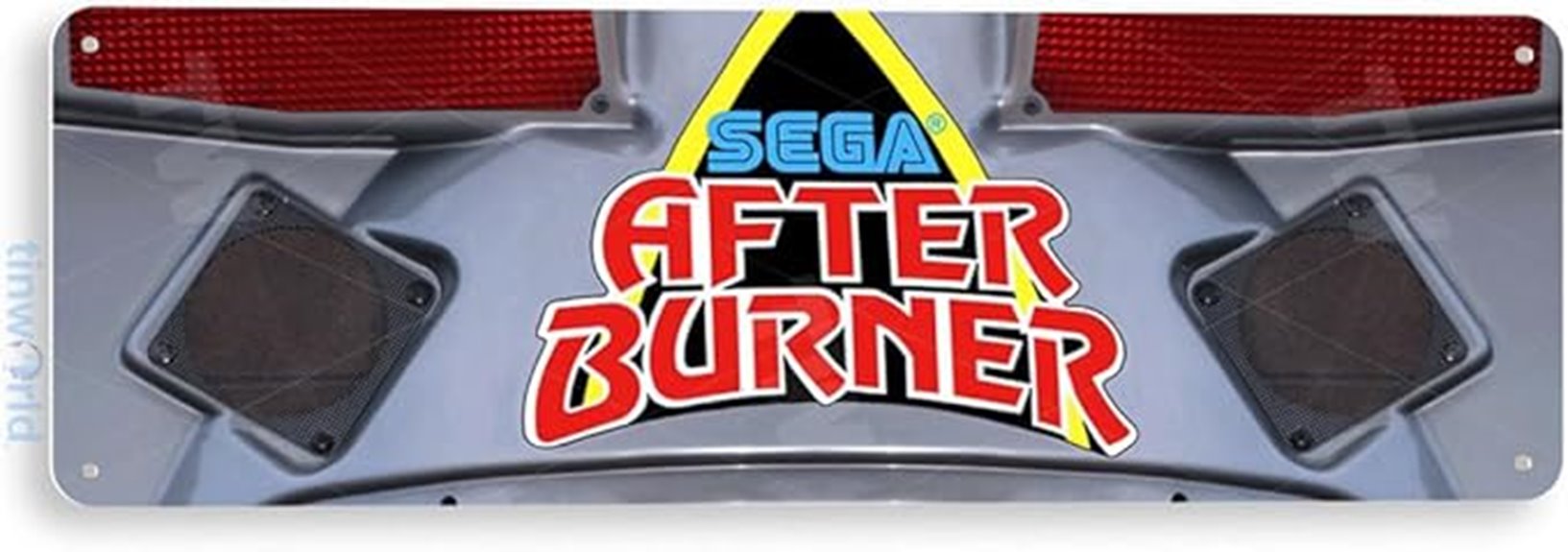 retro arcade game sign
