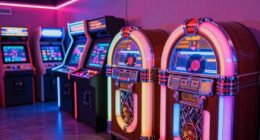 retro game room jukeboxes