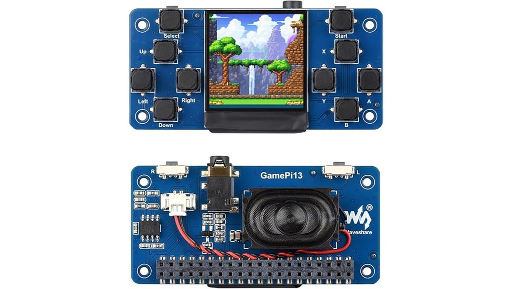 retro gaming console display