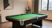 small apartment pool tables