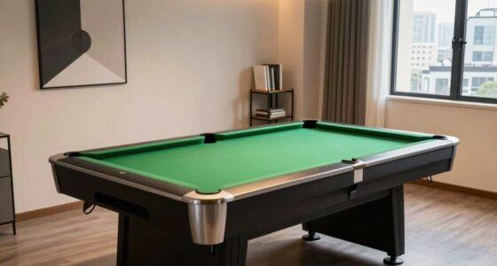 small apartment pool tables