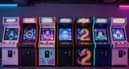 top arcade cabinet art