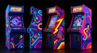 top arcade cabinet decal designs