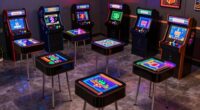 top arcade cocktail tables