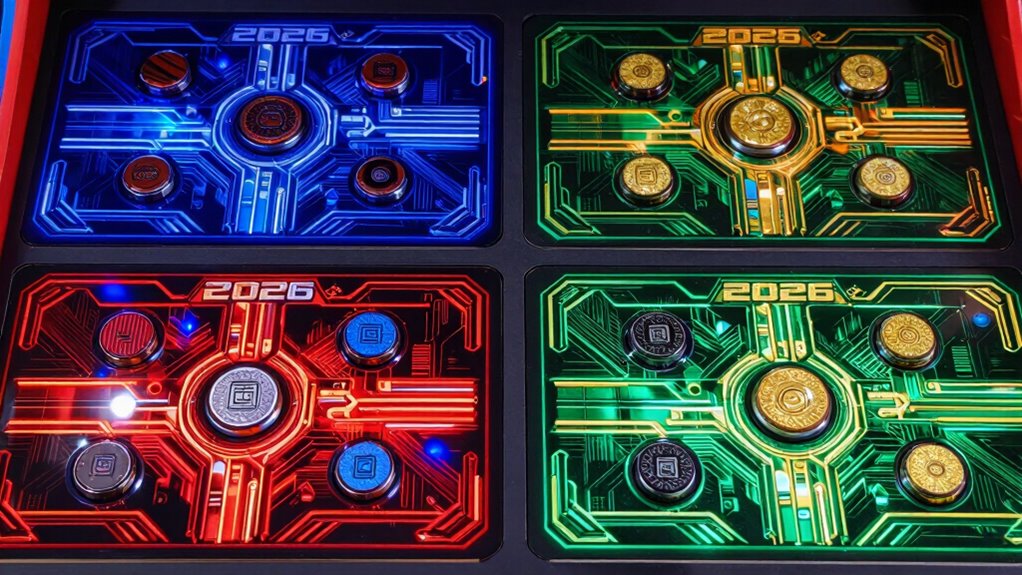 top arcade control overlays