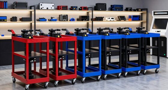 top arcade lift carts