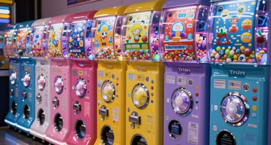 top coin operated capsule machines