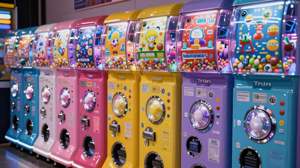 top coin operated capsule machines