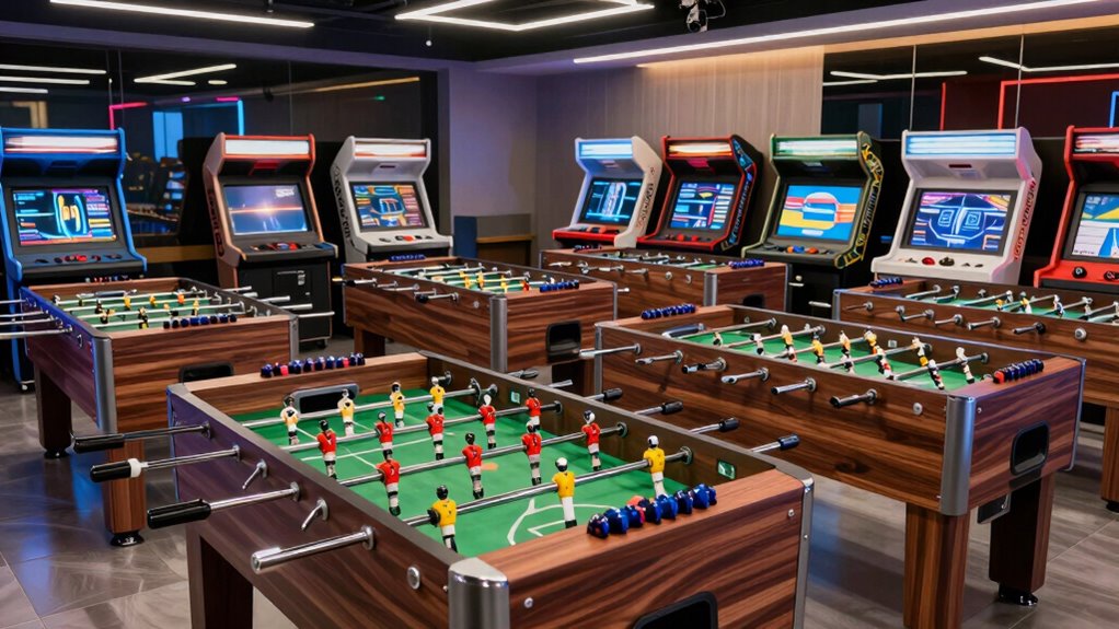 top commercial foosball tables