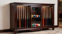 top cue rack cabinets