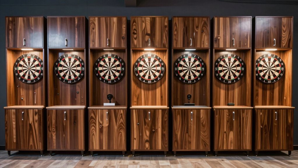 top dartboard cabinet stands