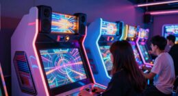 top dual speaker arcade cabinets