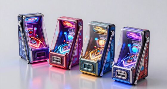 top foldable pinball machines