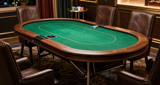 top folding poker tables