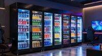 top game room beverage coolers