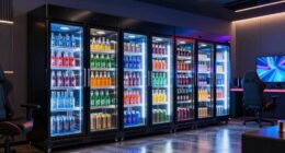 top game room beverage coolers