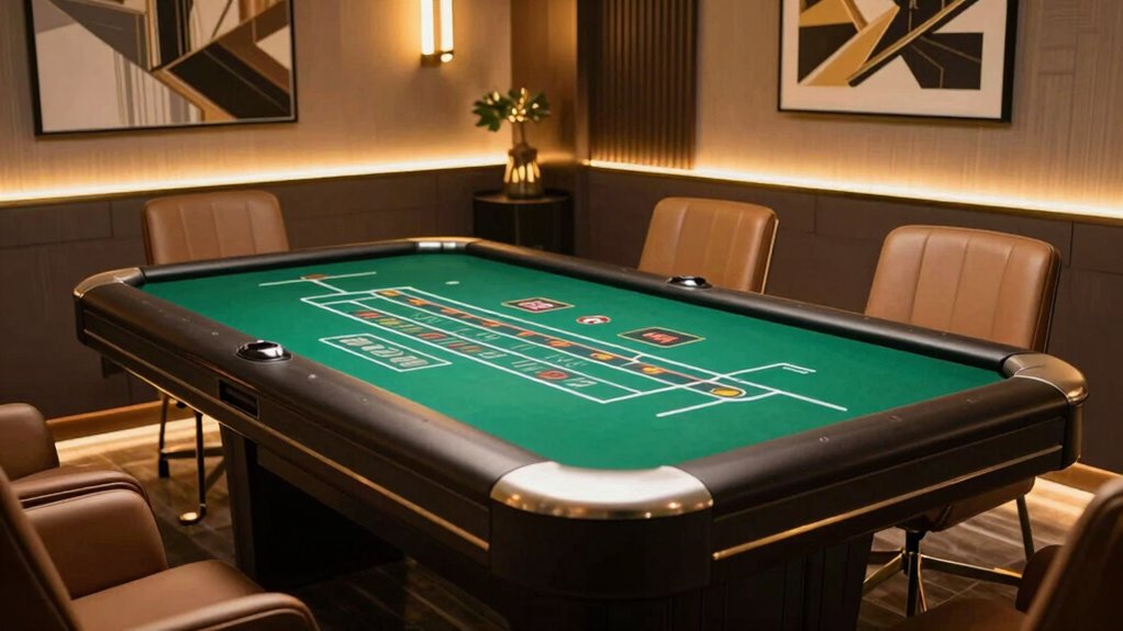 top home craps tables