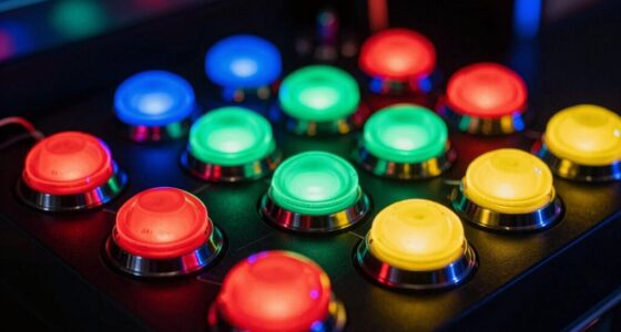 top led arcade button kits