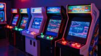 top led arcade cabinets