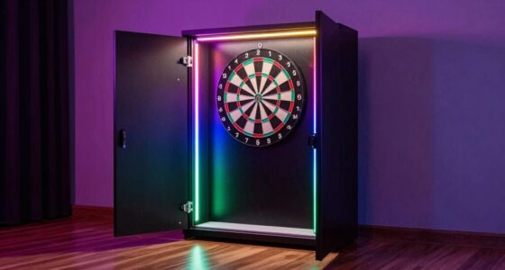 top led dartboard lighting