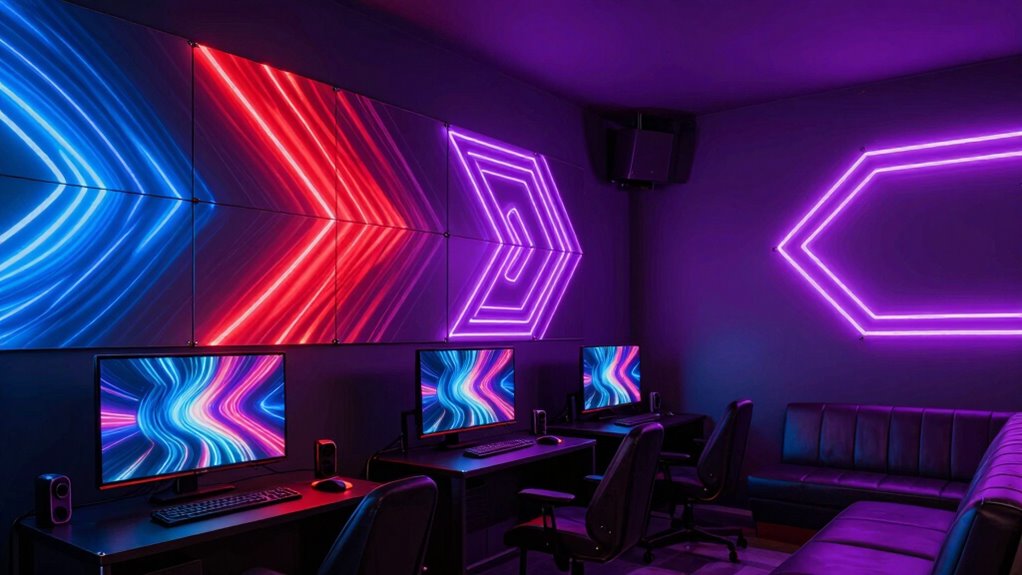 top led panels for gaming