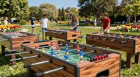 top outdoor foosball tables